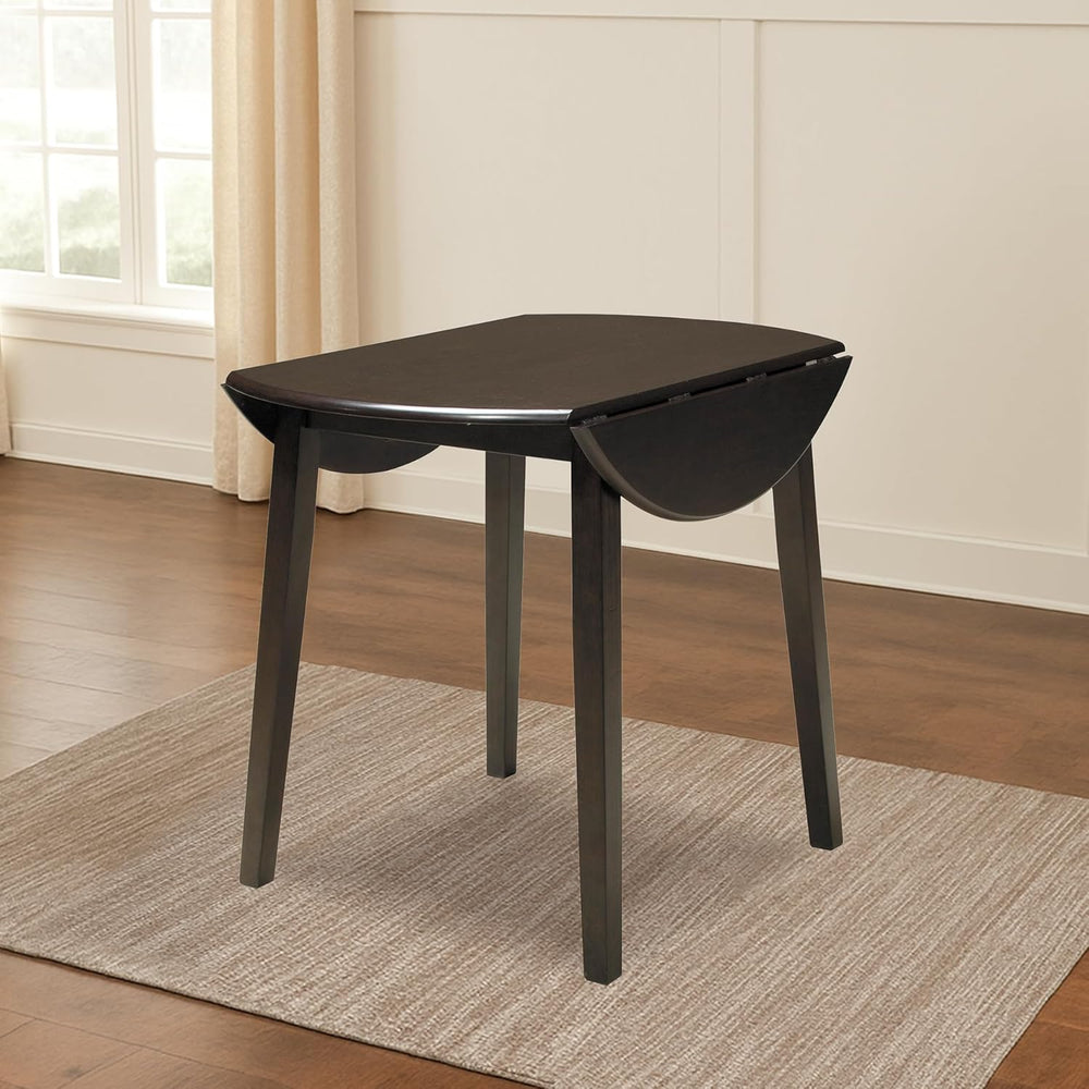 Signature Design by Ashley Hammis Round Dining Room Drop Leaf Table, Seats up...