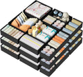DIMJ Drawer Organizer Clothes Storage - 24 Pack Baby Dresser Organizer for Nursery, Foldable Closet Drawer Organizer Bins for Bedroom Organization, Fabric Storage Dividers for Socks, Underwears, Bras