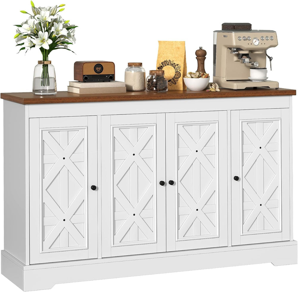 YITAHOME Sideboard Buffet Cabinet with Storage, 59" Buffet Storage with ...