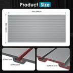 Braki PVC Slat Wall Paneling 4x8 ft, Garage Organizer Storage System, Grey Slatwall Panels for Garage Organization Product, Heavy Duty Wall Mounted Tool Storage for Home