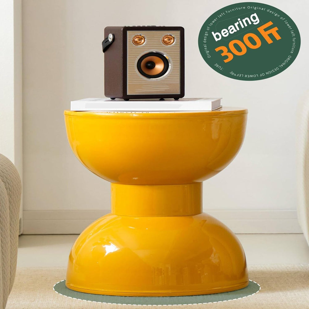 Versatile Low Stool/Side Table: Suitable as a Shoe-Changing Stool, Small Roun...