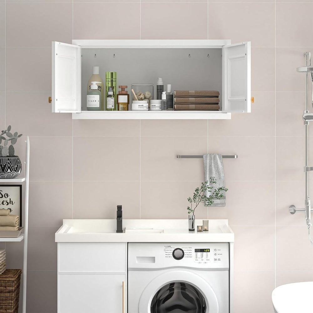 SteeLoong 15”Metal Wall Storage Cabinet,Upper Cabinet for Wardrobe