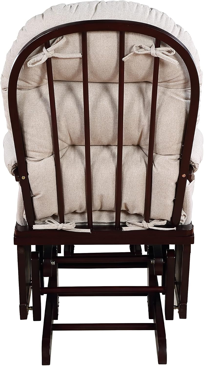 Glider Ottoman Espresso,Latte