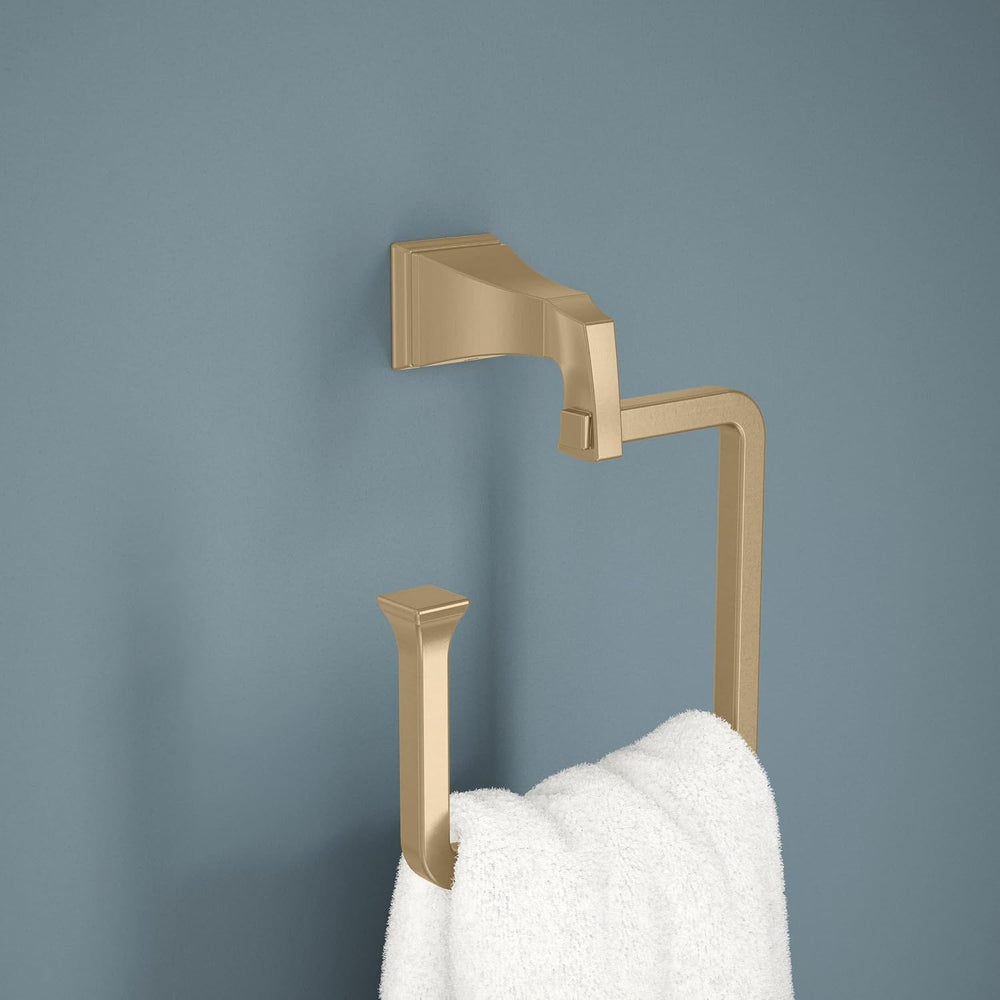 Delta Dryden (1-Pack) Hand Towel Holder Champagne Bronze Towel Racks for Bath...