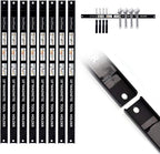 Magnetic Tool Holder 18 Inch 8 Pack Heavy Duty Magnet Tool Bar Strip Rack Wall Mount