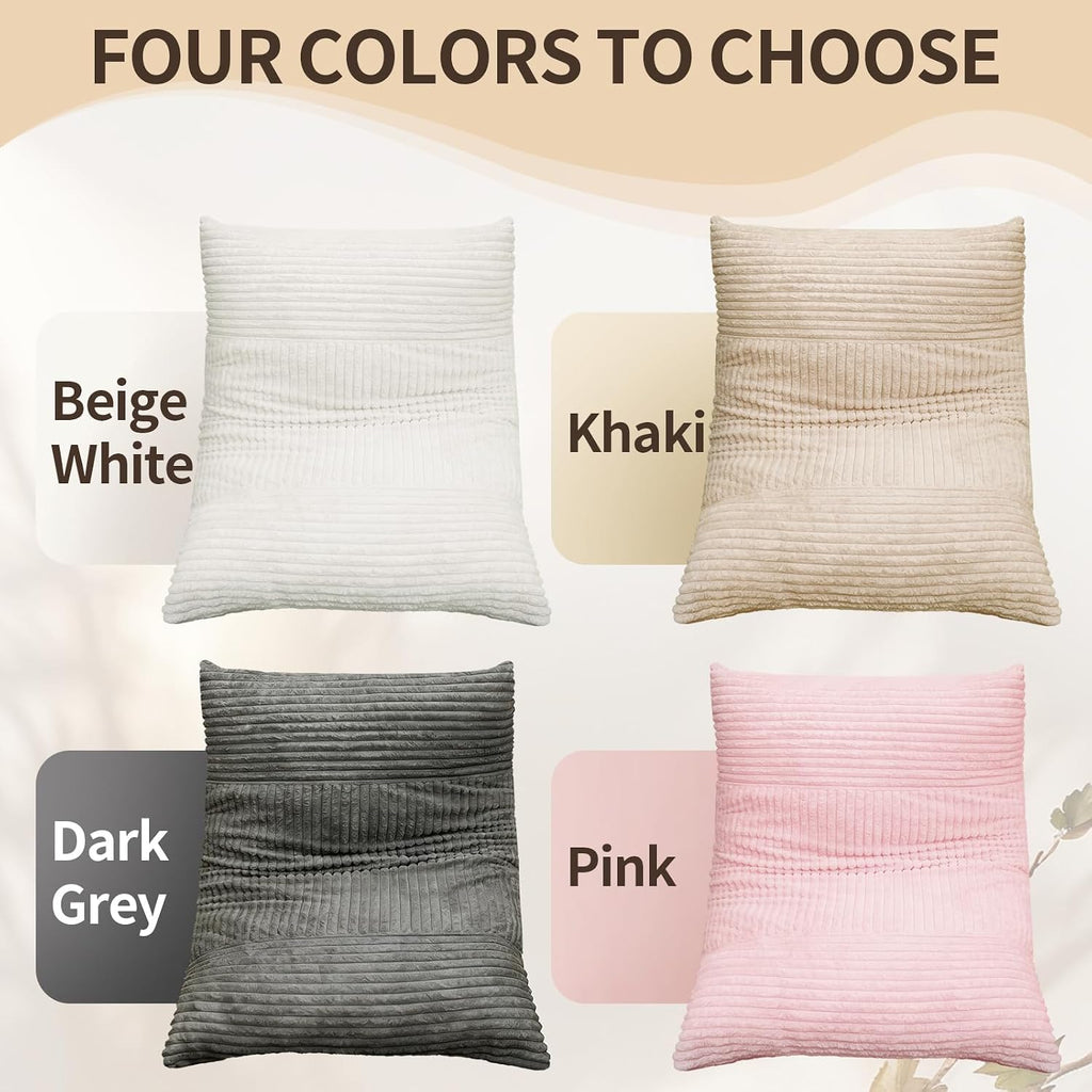 3 in 1 Bean Bag Chair, Beanbag Washable, Bean Bag Chairs for Adults, Beanbag Chair with Zipper, Adult Beans Bags Chairs, Giant Beanbags Sofa for Livingroom(Dark Grey, 55.1"x 75.6"x 19.69")