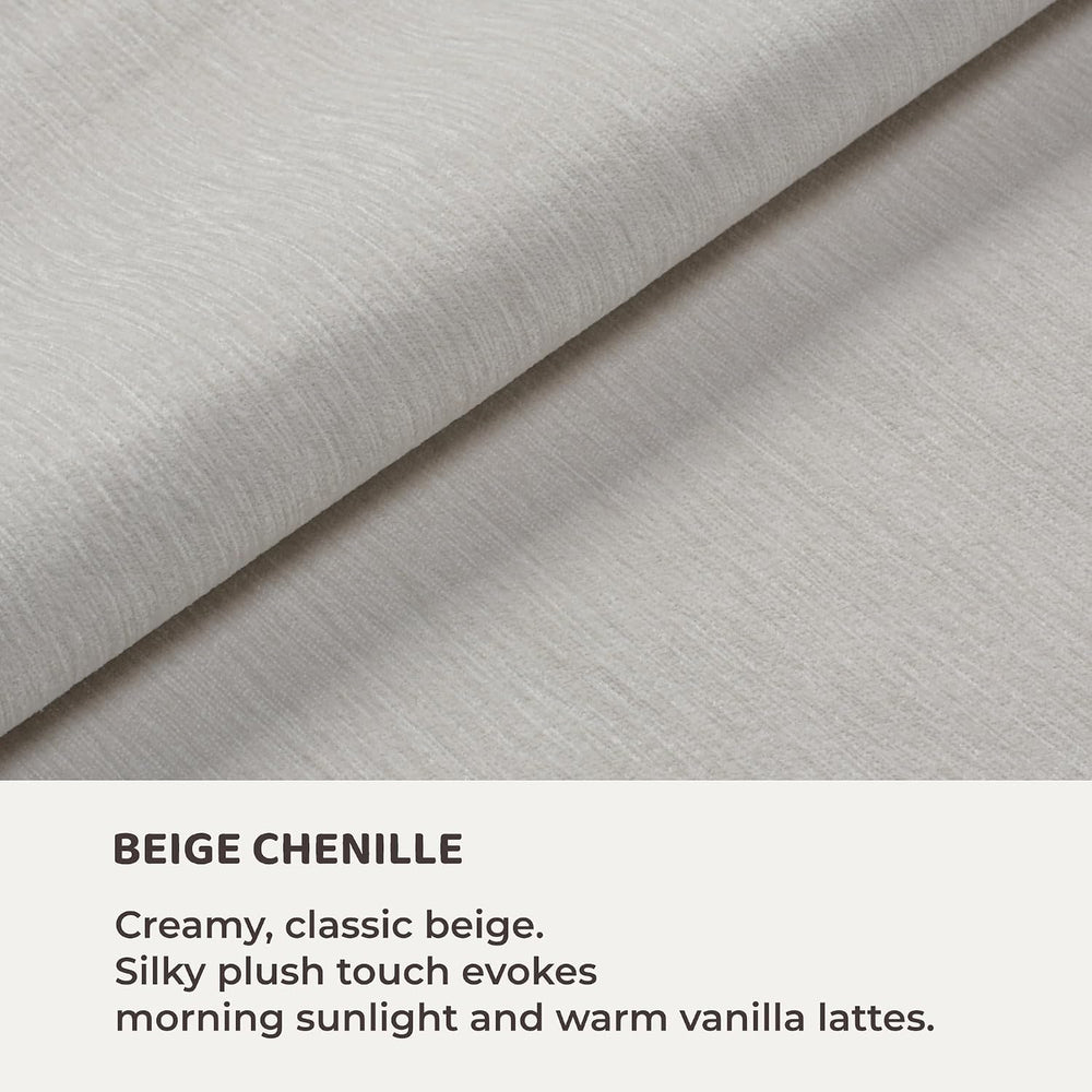RECCI King Size Upholstered Platform Bed Frame with Tall Wingback Headboard