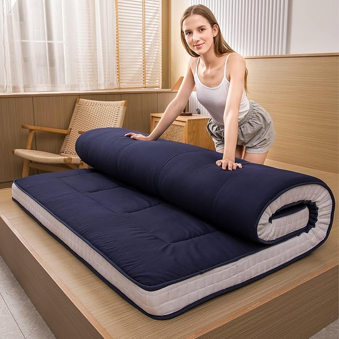 MAXYOYO Japanese Floor Mattress Futon Mattress Twin Bed Mattress, Single Matt...