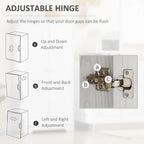 Modern Pantry Storage Cabinet, Freestanding Kitchen Cupboard with 2 Doors, Adjustable Shelves for Dining Room,for Kitchen Home