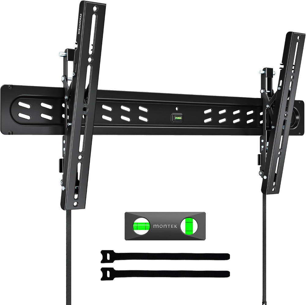 monTEK Ultra Slim Tilting TV Wall Mount for 43–95 inch TVs Holds 150 lbs | 1....
