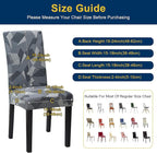 Chair Covers, Stretch Kitchen Dining Room Chair Covers Set of 6, Removable Washable Dining Chair Slipcovers for Home, Hotel, Banquet