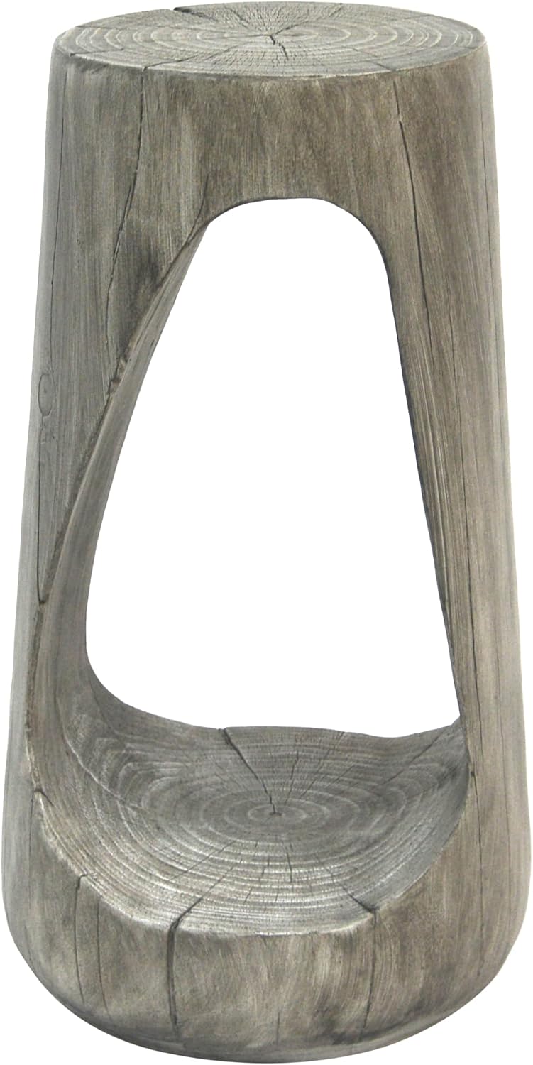 14.96" Side Table,Hollow Design End Patio Garden Stool Decorative Accent...