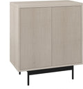 Henn&Hart Whitman Accent Cabinet, 28" Wide, White