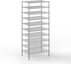 24" Deep x 36" Wide x 86" Height Wire Shelving Kit | 10-Tier | NSF Commercial Storage Rack Unit