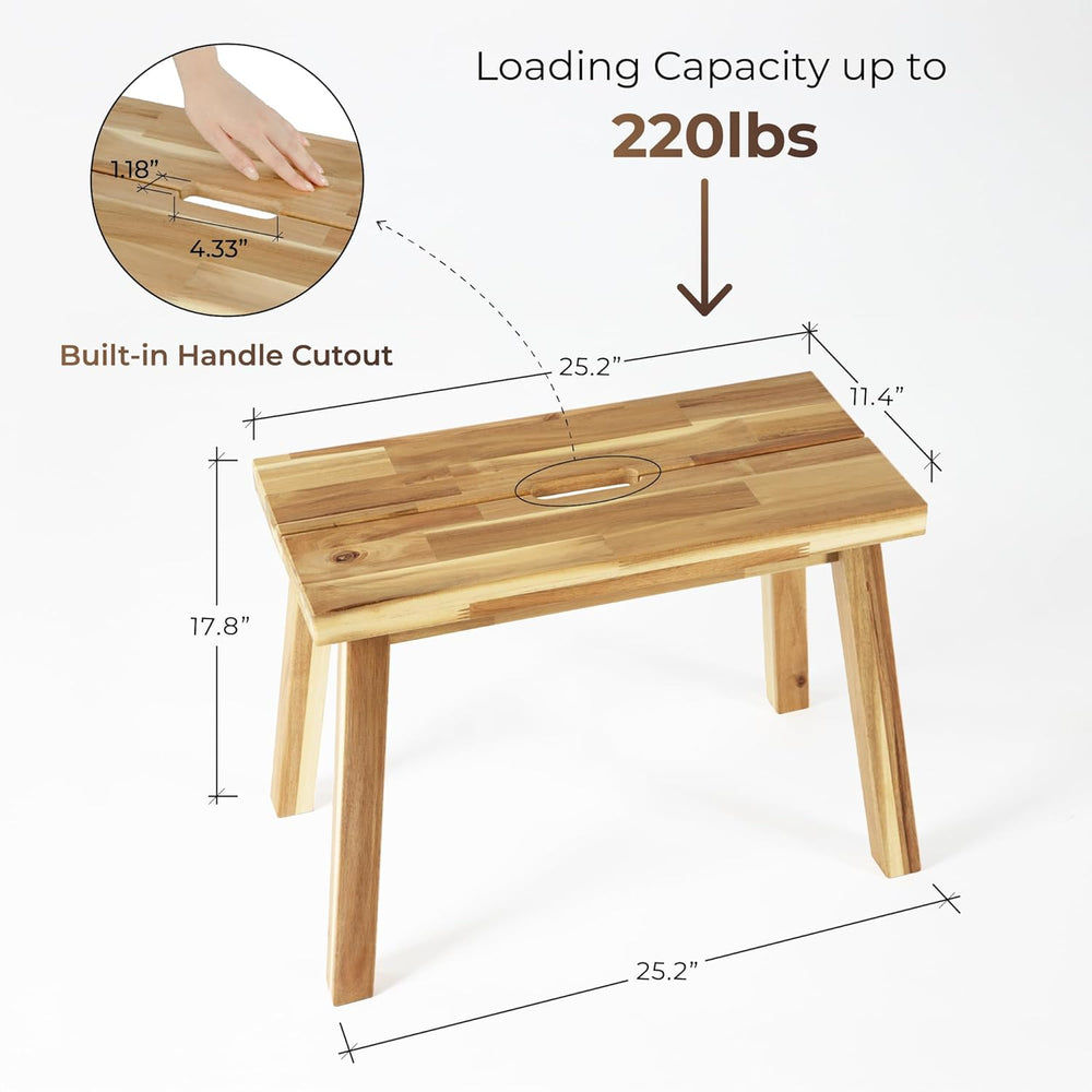 ARROWSTONE Solid Wood Bench for Entryway, Make Up Bench, Bed Bench, Dining, P...