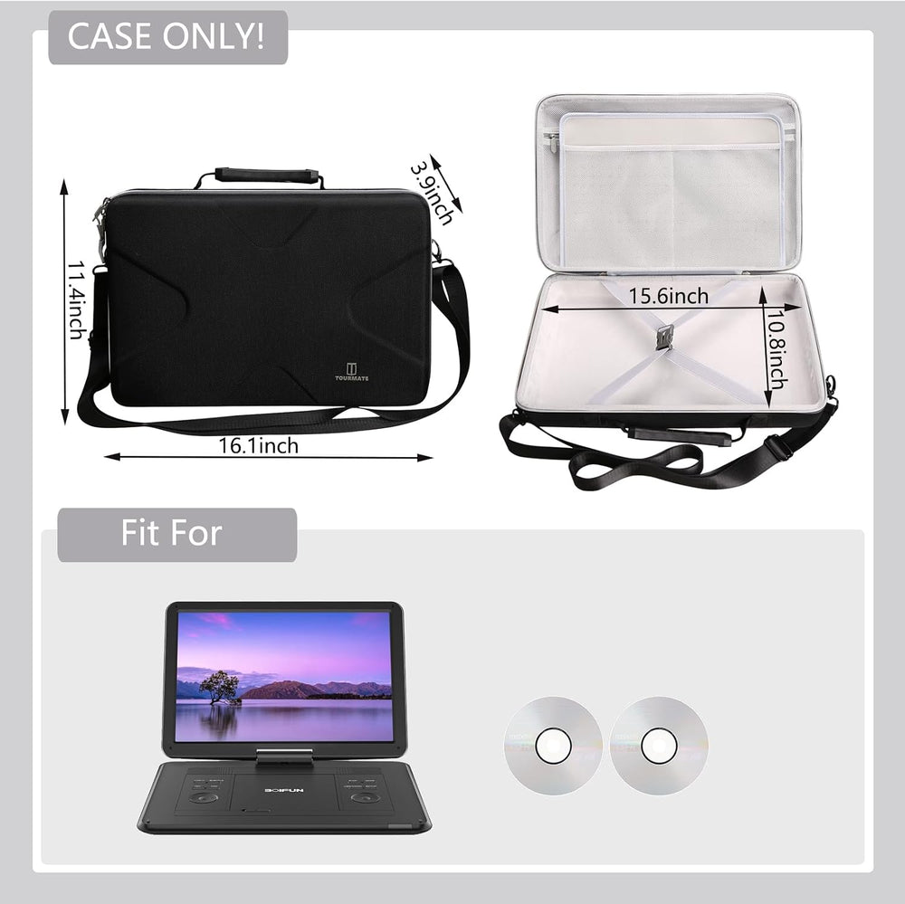 Tourmate Hard Storage Case for BOIFUN/YOTON/POFOTO/PJGCWB/WONNIE 17.5" P...