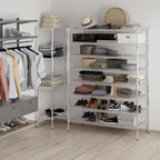 24" Deep x 54" Wide x 74" Height Wire Shelving Kit | 8-Tier | NSF Commercial Storage Rack Unit