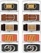 NIUBEE Belt Organizer, Acrylic 10 Layers Belt Case Storage Holder and Display for Accessories like Jewelry,Watch,Bracelets