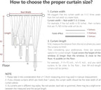 Joydeco Custom 100% Blackout Long Drapes for Bedroom Living Room Blackout Darkening Curtain Thermal Insulated Back tab Rod Pocket 1 Panel(Sky Blue,Custom Size)