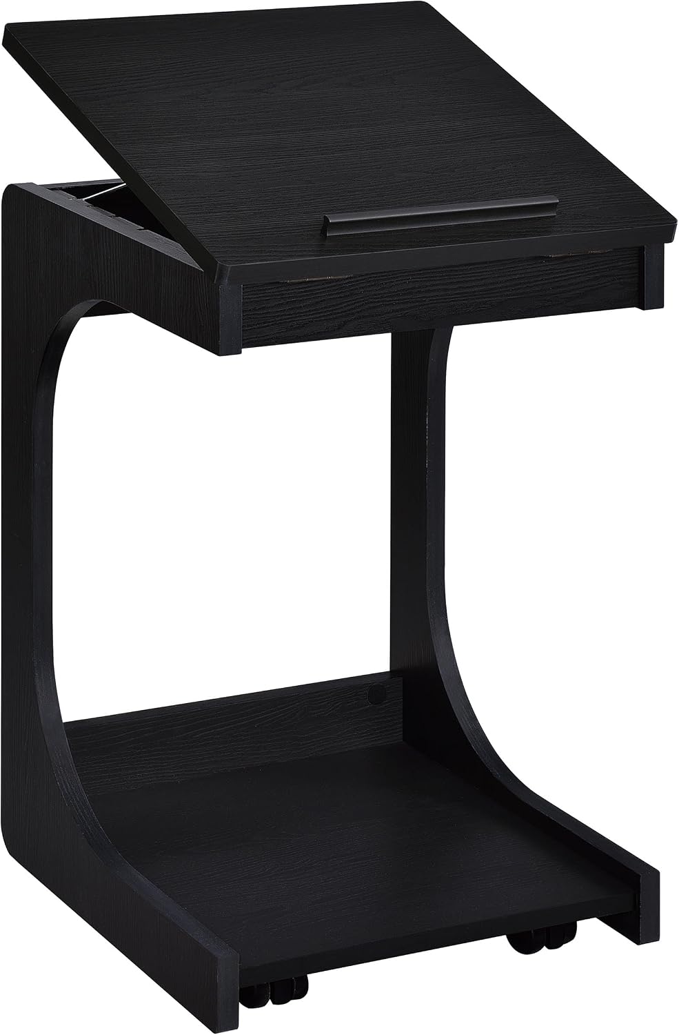 Coaster Home Furnishings - Ralston - Wood - C-Shaped Lift-Top Side Table with...