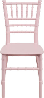 Flash Furniture Hercules Series Children's Resin Event Chairs, Commercial/Residential All Occasion Chairs for Kids, 330 lb. Static Weight Capacity, Set of 10, Pink