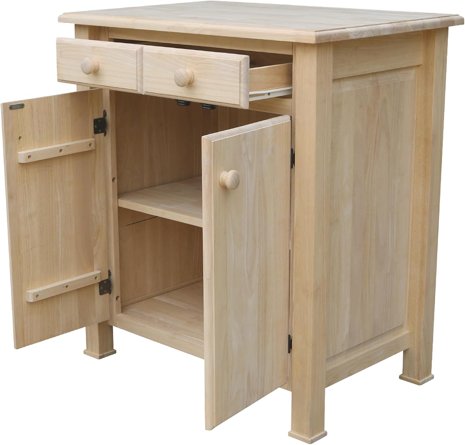 International Concepts Unfinished Kitchen Work Center
