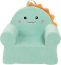 MOMCAYWEX Cuddly Toddler First Chair, Premium Character Chair, Green, 18 Month up to 3 Years