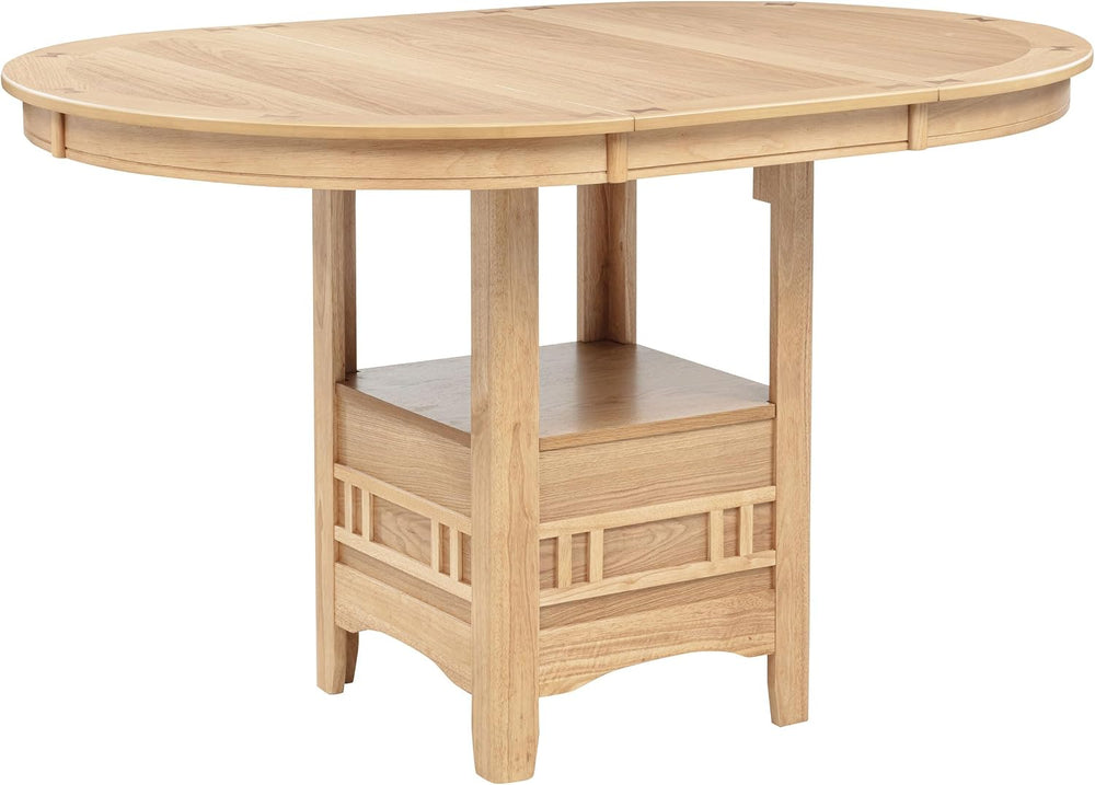 Coaster Home Furnishings - LAVON - 5-Piece Counter Height Dining Set - Oval E...