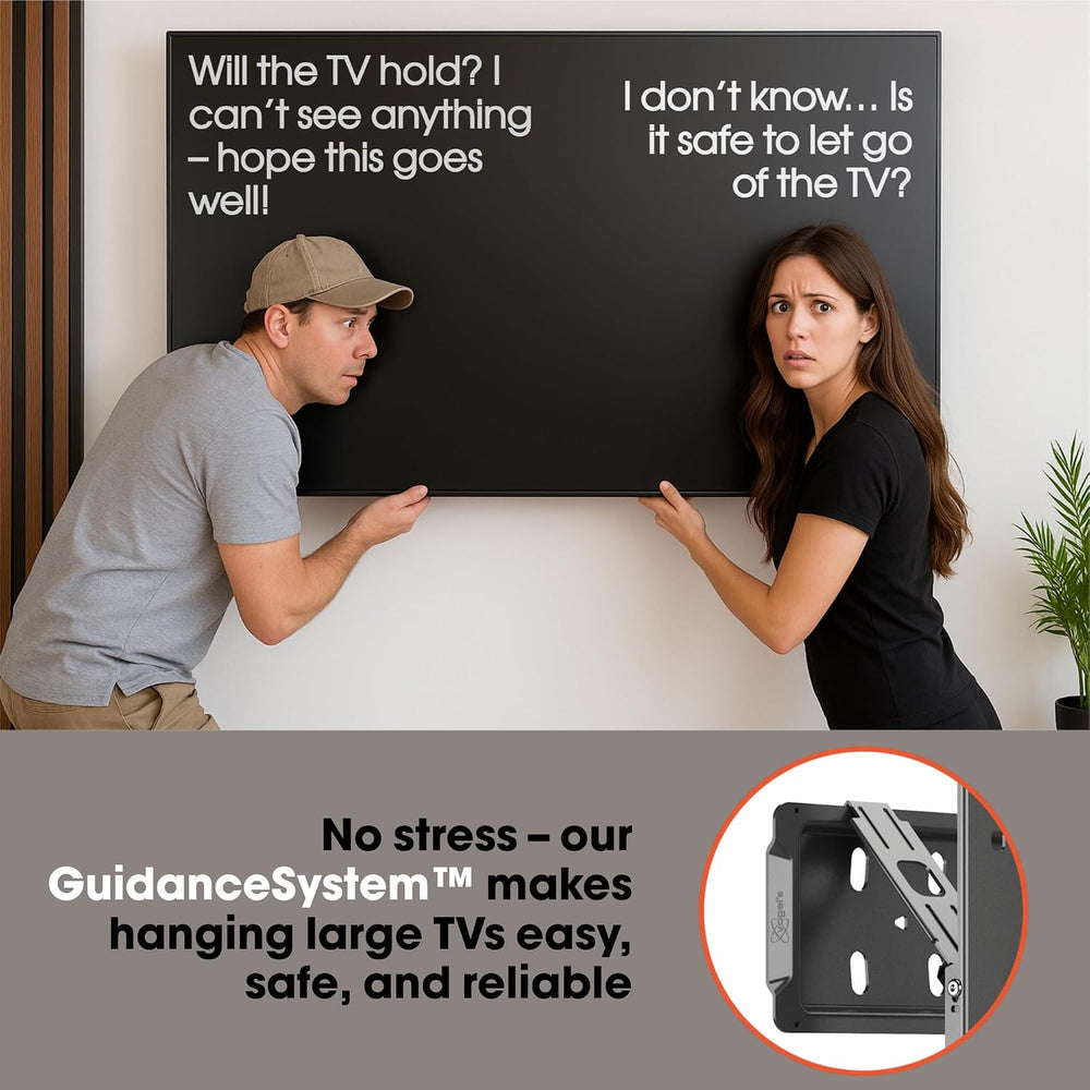 Vogel's TVM 5705 – Ultra-Slim TV wall Mount with GuidanceSystem™ for Safe...