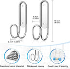 Ironing Board Holder Wall Mount, Durable Ironing Board Holder Stainless Steel, Space Saving Iron Board Hook for Wall Heavy Duty, for Laundry Room Livingroom Bathroom Small(Y or T Leg)