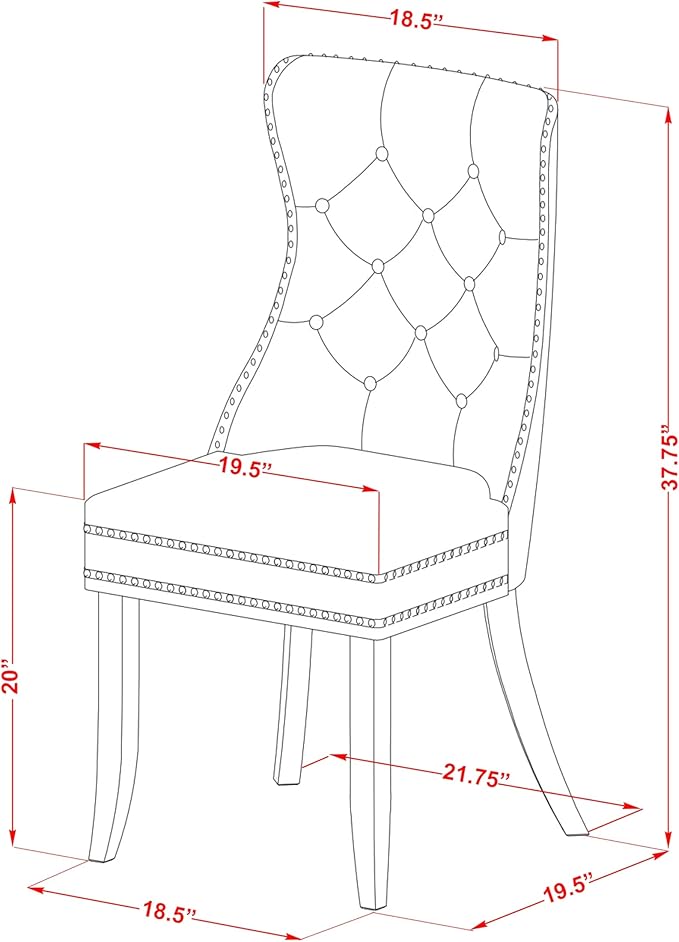 East West Furniture LGDA7-LWH-32 7 Piece Dinette Set Contains a Rectangle Dining Table with Butterfly Leaf and 6 Polyester Fabric Upholstered Chairs, 42x84 Inch, linen white