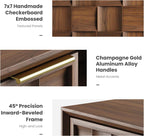COLAMY TV Stand with Two Doors, Entertainment Center 59" with Adjustable Shelves and Storage, Mid-Century Modern TV Stand for 50/55/65 inch TV, Media Console Cabinet for Living Room, Bedroom Walnut