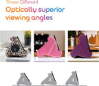 Flippy Original Tablet Pillow Stand & iPad Holder, Gift for Book Lovers & Readers, Multi-Angle Stand with Storage for Lap, Desk & Bed, Compatible with Kindle, Fire, iPad & Samsung, Orchid You Not