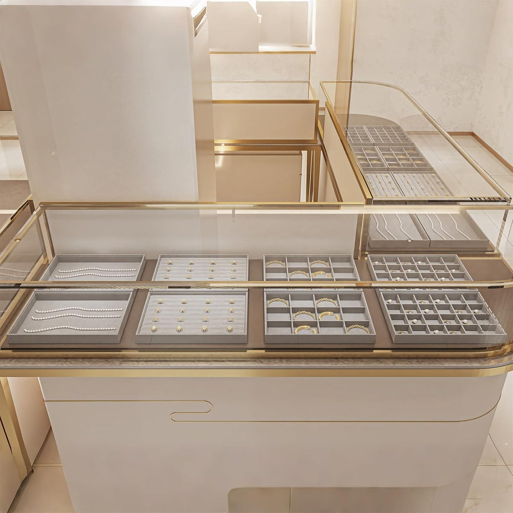 12 Grids Velvet Watch Tray Watch Holder Organizer Storage Tray For Men Women ...