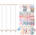 OAOLEER Hair Bow Holder Organizer for Girls，Hair Clips Headband Organizer Storage Wall Hanging Home Decor for Girls Room