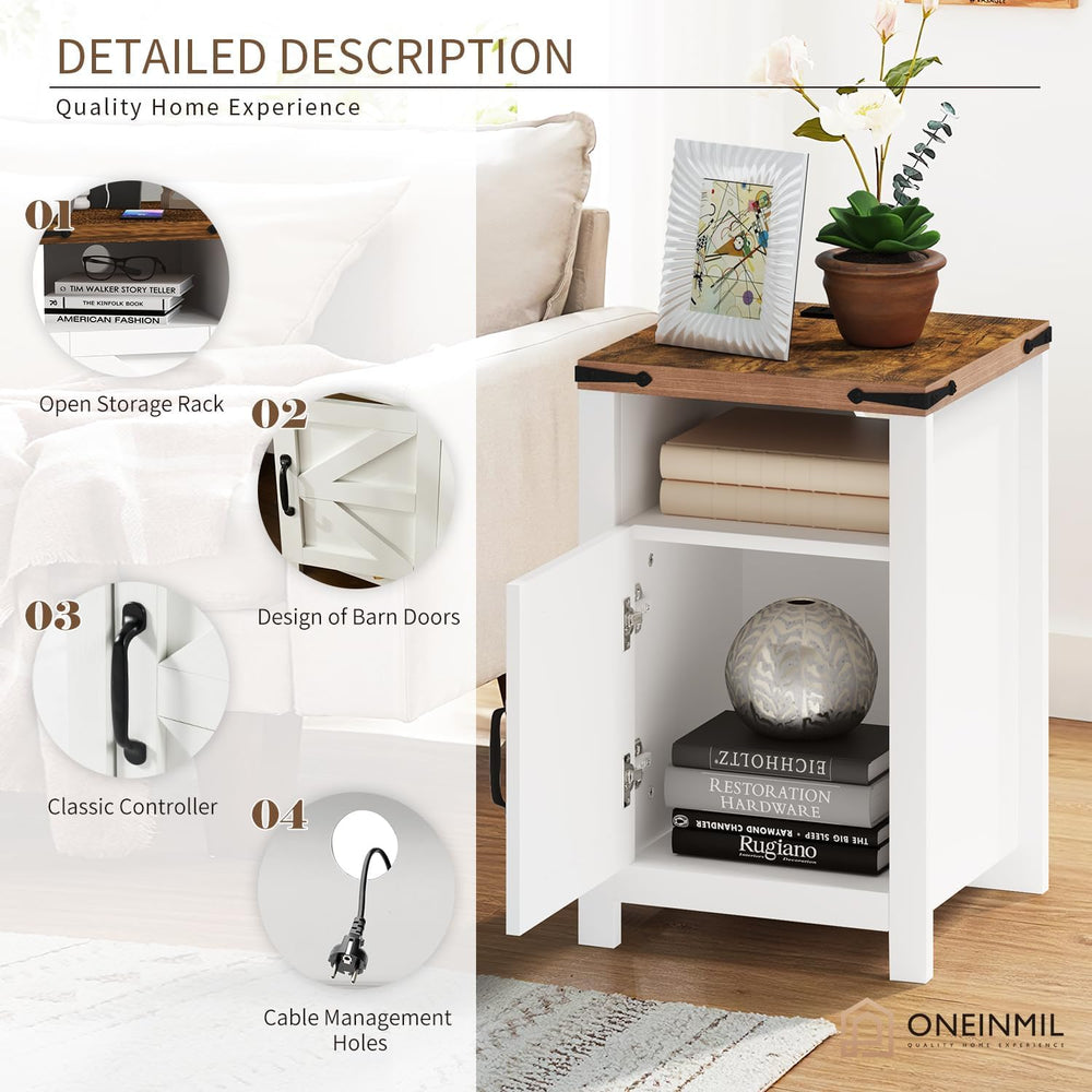 MXV Farmhouse Style 3-Piece Coffee Table Set – Includes 31" Coffee Table...