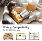 Lap Beanbag Book Stand for Hands Free Reading Comfortable Reading Pillow Stand Minimize Neck Strain Perfect Idea for Book Lovers in Dorm Room or Anywhere Else with Bookseat(Gray)