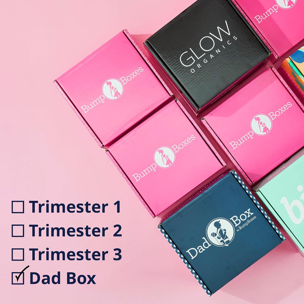 Bump Boxes, New Dad Gift Box with Mug, Hat, Teether, Onesie and Balm, Unique ...