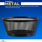 1InTheOffice Mesh Paper Clip Holder for Desk, Paperclip Holder, 2 Pack