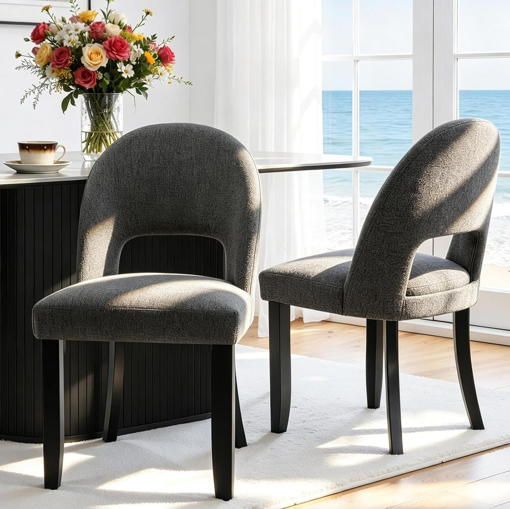 Dining Chairs Set of 2, Upholstered Kitchen & Dining Room Chairs