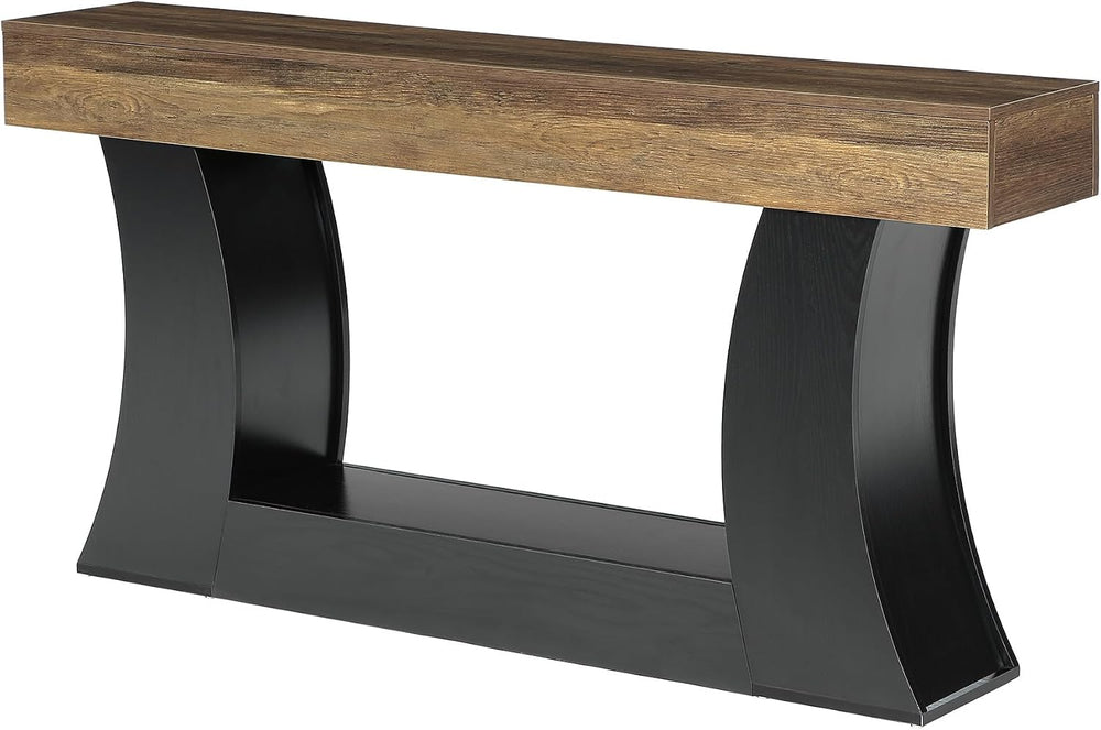 63-Inch Console Table, Behind Couch Sofa Table, Modern Entryway Furniture | H...