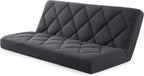 Jamdok 6" Full Size Pillow Top Futon Mattress Replacement(Frame Not Included), Gel Memory Foam, Removable Cover(71X52X6)