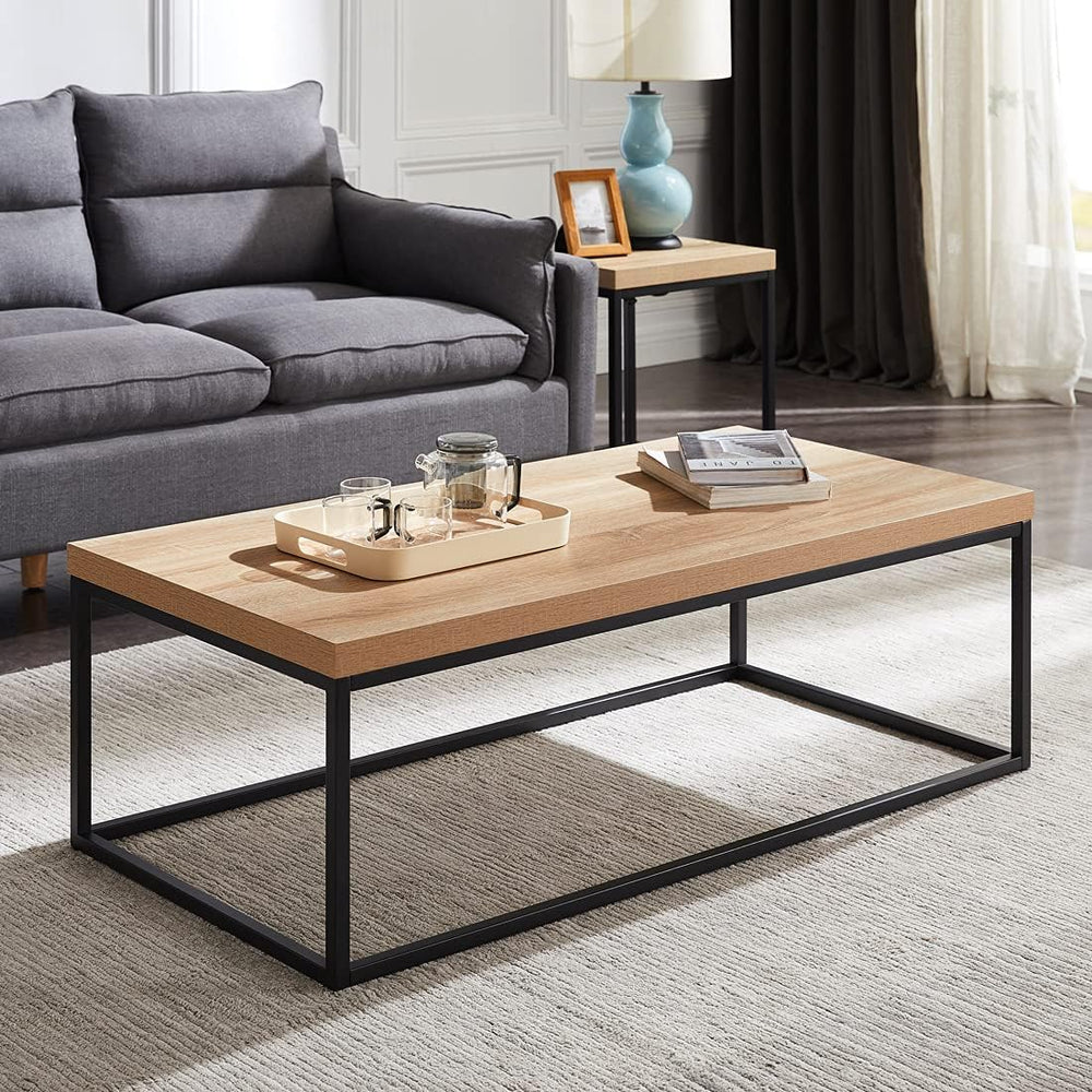 CENSI Natural Oak Coffee Table/Center Table, 47-Inch