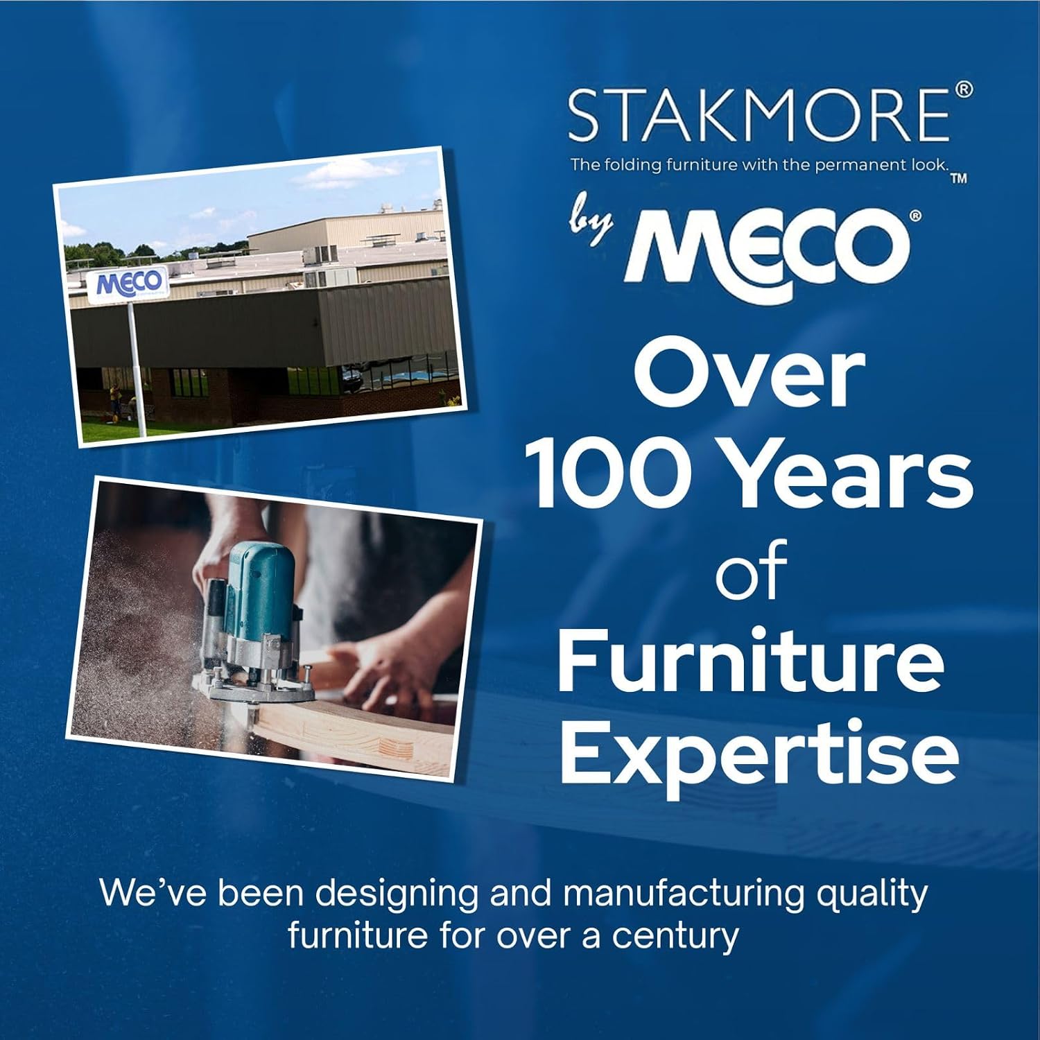 Stakmore Classic Straight Edge Square Folding Card Table 32x32 - No Assembly Wooden Foldable Card Table, Bridge, Board Game, Steel Mechanism, Folding Legs, Space-Saving, Driftwood Frame