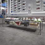 21" Deep x 72" Wide x 14" Height Wire Shelving Kit | 2-Tier | NSF Commercial Storage Rack Unit