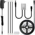 Sensky 19.7FT/6M Cabinet Lighting Kit Flexible LED Strip Lights Kit with Cabinet Sensor Switch,Power Adapter for Gun Safe Cabinet Pantry Wardrobe Lighting (6000K, 6M)