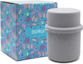 Original Canned Dog Food Storage Container | Silicone Can Cover Pet Food Sealer | BPA Free, Airtight, Dishwasher & Freezer Safe (Grey)