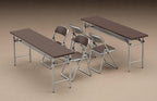 Hasegawa FA02 1/12 Figure Accessory Series Club Desk and Chair Plastic Model
