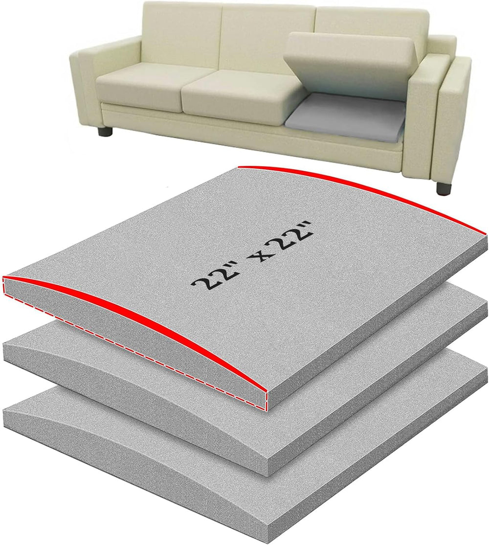 Couch Cushion Support for Sagging Seat, 22"x22"x2.4" Couch Sup...