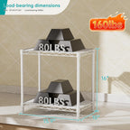 SINGAYE Shelf Closet Wire Shelving：Adjustable Metal Unit for Laundry Room Organization Bathroom Kitchen Home Storage Small Pantry Rack Shelves